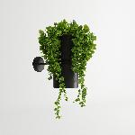 Thoro Lighting Stenska svetilka KUKKIA črna