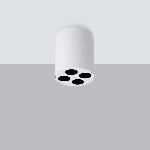 Stropna svetilka ZOE bela LED (7.2x7.2x8.3cm)