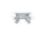 Stropna svetilka RING 4 siva (25x25x16cm)