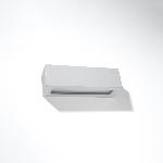 Stenska keramična svetilka VEGA siva (32.5x9.5x9.5cm)