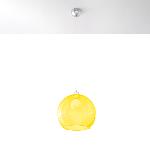 Obesna svetilka BALL rumena (30x30x120cm)