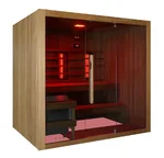 Kombinirana savna Sanotechnik Kotka - rdeča osvetlitev