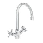Armatura za umivalnik Unitas Stil 07064 - J-izliv 140mm, Crom