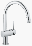 Armatura za kuhinjo Grohe Minta 32918 000 izvlečna, 2 cevi
