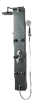 Panel za tuš/masažo Sanotechnik DG8039 Barcelona črna 140x22