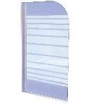 Poklopna predelna stena Sanotechnik E1475W 75x130, dekor