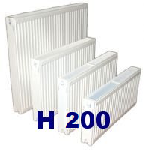 Ventilski radiatorji tip 22, višina 200 mm