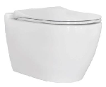 Sanotechnik UNO WC RIMLESS brez roba SLIM soft close pokrov
