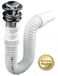 Sanotechnik FLEX  11425 - sifon za umivalnik z klick-klack